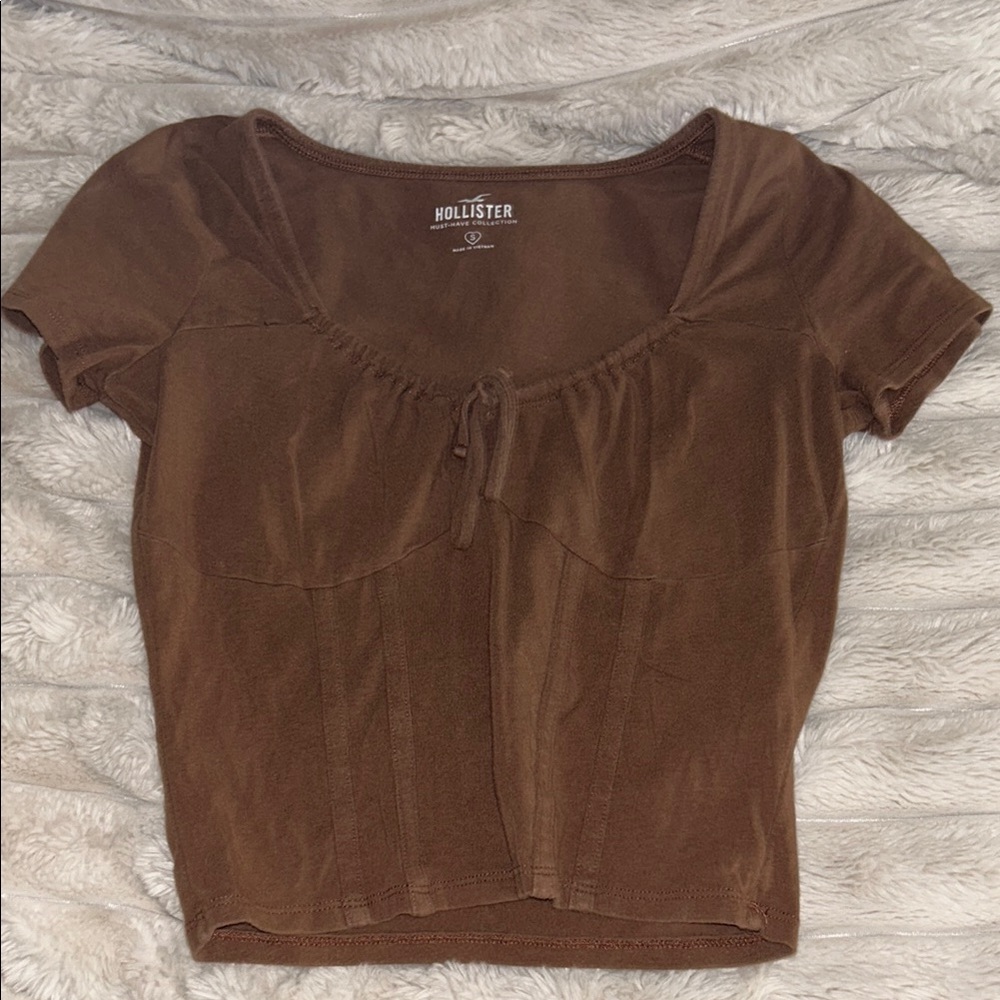 Hollister Women's Brown Top